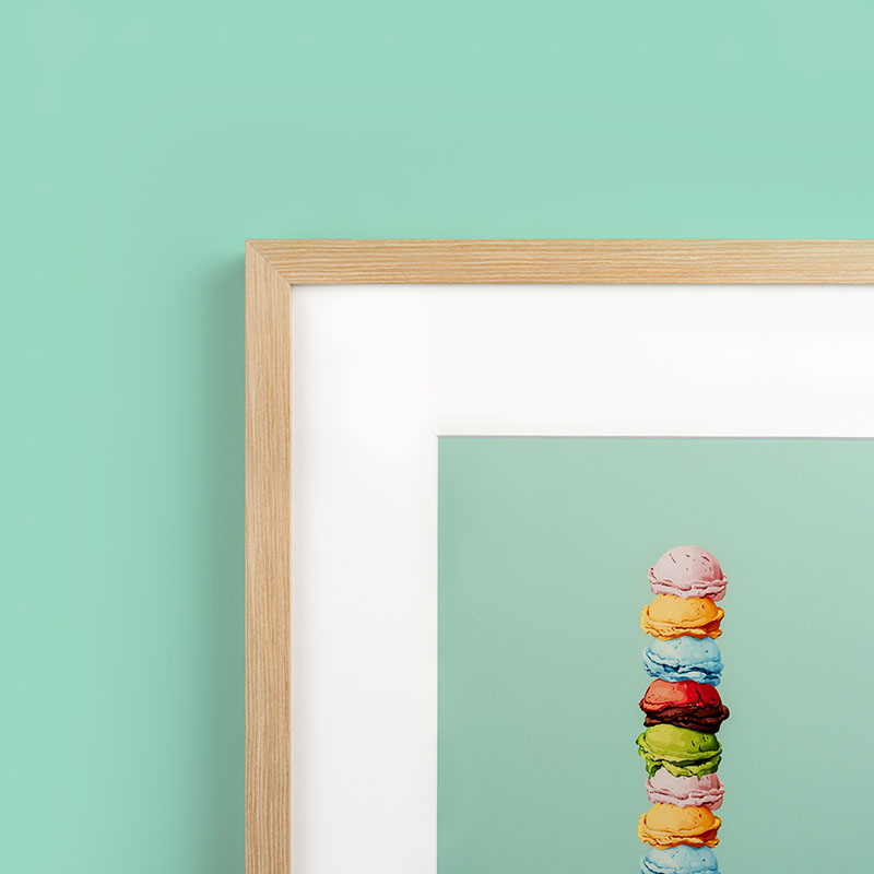 A framed print made by artt.pro